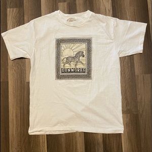 Vintage 1980s sunworks tshirt
